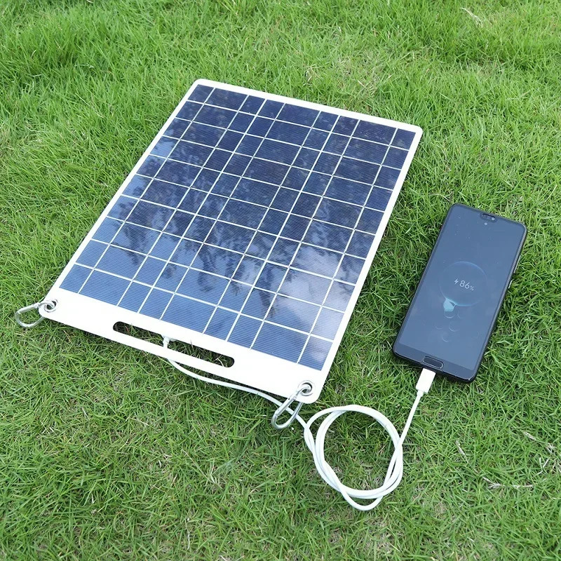 Solar Emergency Charger - Panel słoneczny 5V Wodoodporna przenośna ładowarka