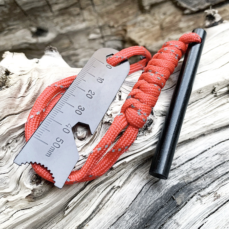 Magnesium Fire Starter - Nowy Zewnętrzny Rozpałka Ognia do Przetrwania,
